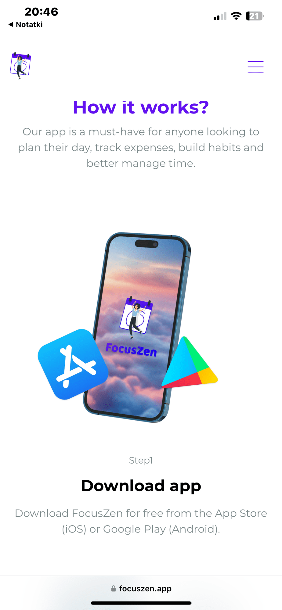 FocusZen app
